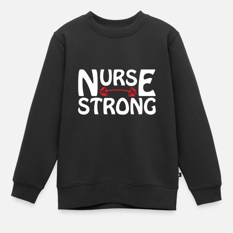 Infirmière infirmière - Sweat Premium enfant bio - noir