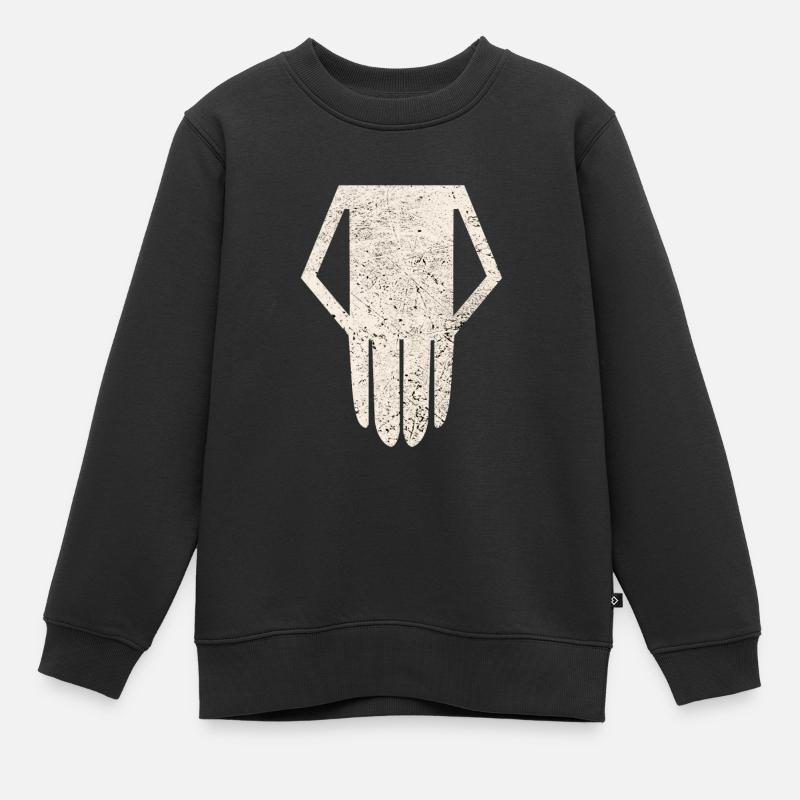 Bakugou Katsuki skull skull skull superhel - Kids Premium Organic Sweatshirt - black
