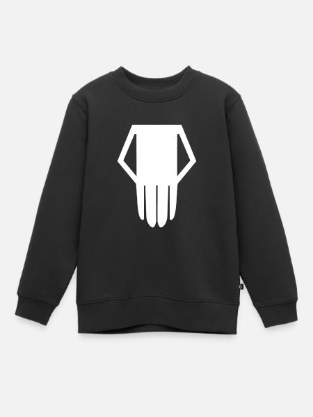 Bakugou Katsuki crâne crâne crâne superhel - Sweat Premium enfant bio - noir