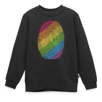LGBTQ Mindset - Kinder Premium Organic Sweatshirt - Schwarz - Vorne - AI Model Kid Female (0cm)