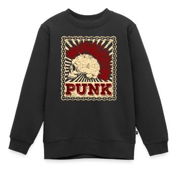 Punk Punk Rock Musique Punks Anarchy Punk Gift - Sweat Premium enfant bio - noir - Devant - AI Model Kid Female (0cm)