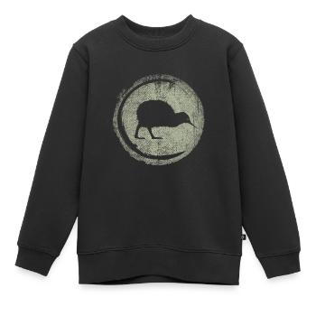 Neuseeland - Kinder Premium Organic Sweatshirt - Schwarz - Vorne - AI Model Kid Female (0cm)