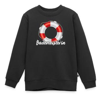 Sauveteur sauveteur - Sweat Premium enfant bio - noir - Devant - AI Model Kid Female (0cm)