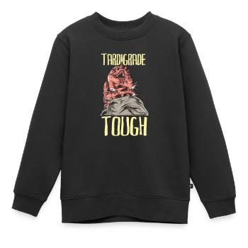 Ours d'eau Tardigrade Ours d'eau Tardigrade disant - Sweat Premium enfant bio - noir - Devant - AI Model Kid Female (0cm)
