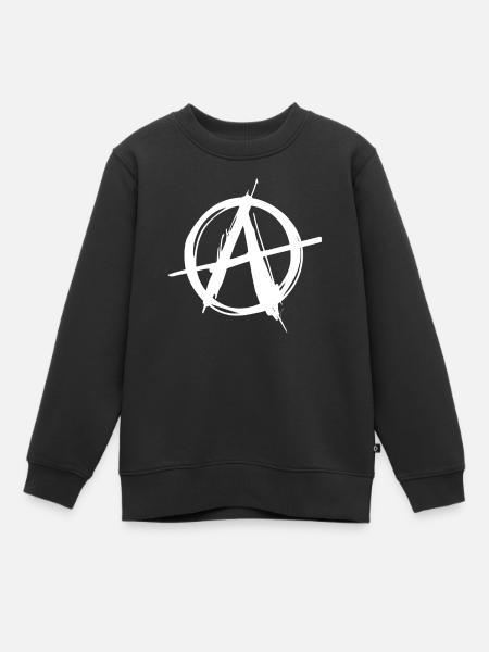 symbole ancap - Sweat Premium enfant bio - noir
