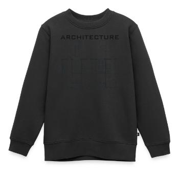 Architektur - Kinder Premium Organic Sweatshirt - Schwarz - Vorne - AI Model Kid Female (0cm)