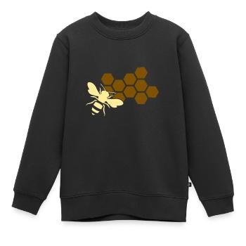 Imker - Kinder Premium Organic Sweatshirt - Schwarz - Vorne - AI Model Kid Female (0cm)