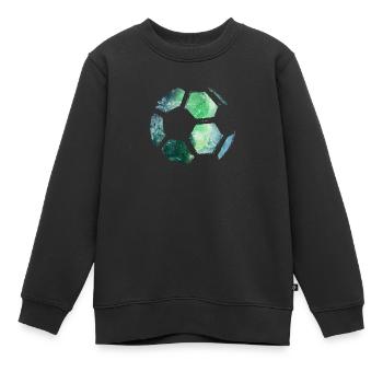 Fußball Fussball - Kinder Premium Organic Sweatshirt - Schwarz - Vorne - AI Model Kid Female (0cm)