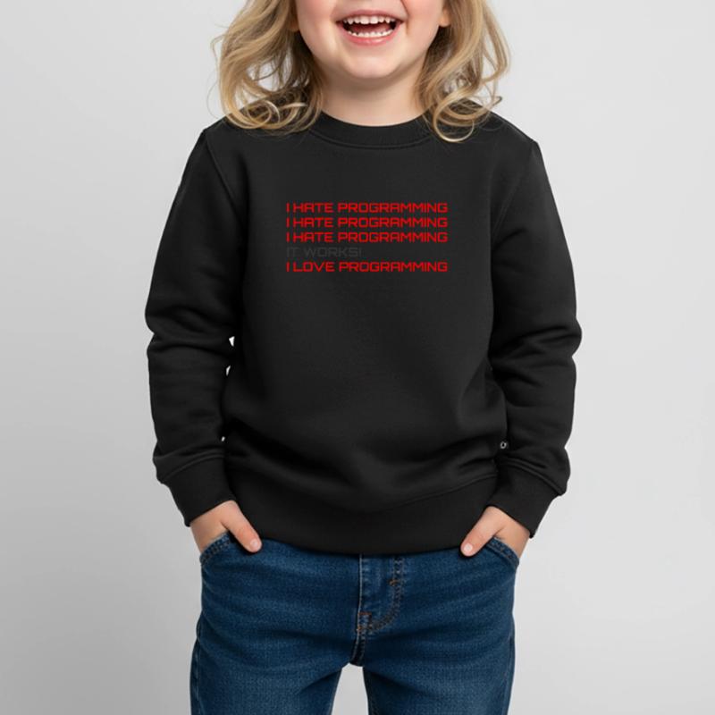 Computerprogrammierer Codierer Software Engineers Geschenk Kinder Premium Organic Sweatshirt