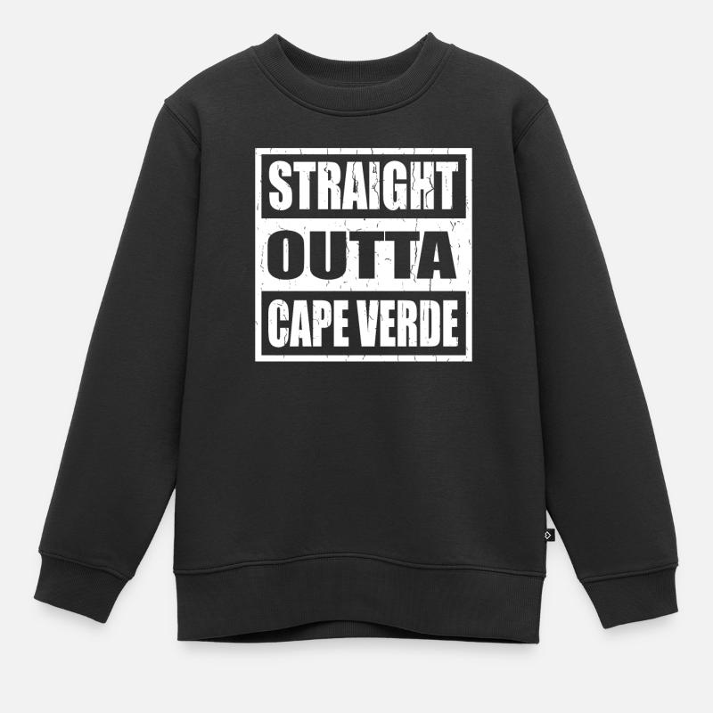 Cap Vert Cap Vert - Sweat Premium enfant bio - noir