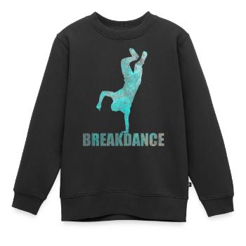 Streetdance Hip Hop Tanz Breakdance Geschenk - Kinder Premium Organic Sweatshirt - Schwarz - Vorne - AI Model Kid Female (0cm)