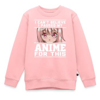 Anime Clothing Otaku Otaku Geschenk - Kinder Premium Organic Sweatshirt - Rosa - Vorne - AI Model Kid Female (0cm)