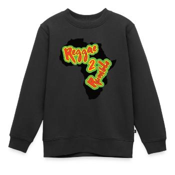 Reggae to Rumble - Kinder Premium Organic Sweatshirt - Schwarz - Vorne - AI Model Kid Female (0cm)