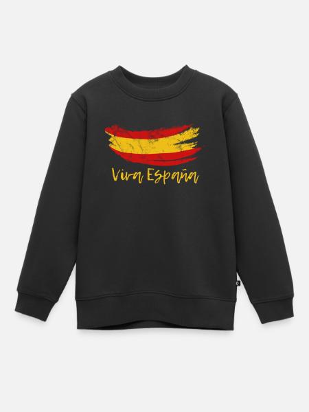 Viva España, Espagne, Cadeau - Sweat Premium enfant bio - noir