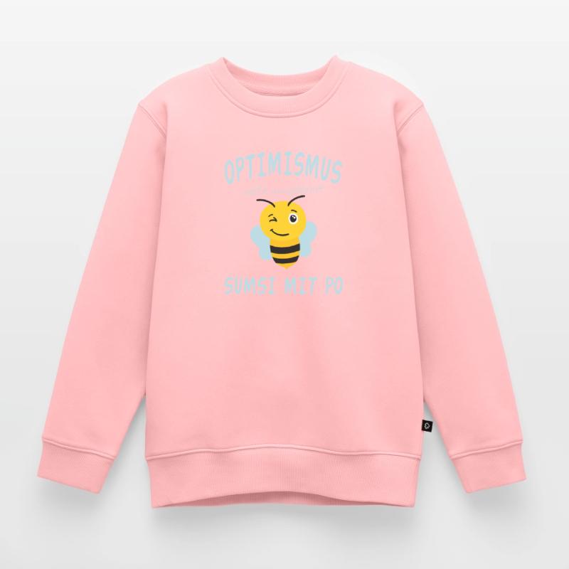 Sumsimitpo oder Sumsi mit Po Optimismus Geschenk Kinder Premium Organic Sweatshirt