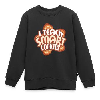 École des enseignants - Sweat Premium enfant bio - noir - Devant - AI Model Kid Female (0cm)