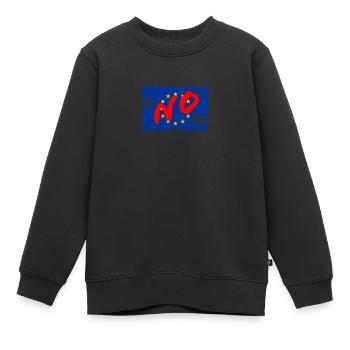 UE Non - Union européenne - Sortie - Sweat Premium enfant bio - noir - Devant - AI Model Kid Female (0cm)
