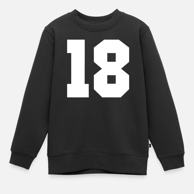 18 - Sweat Premium enfant bio - noir