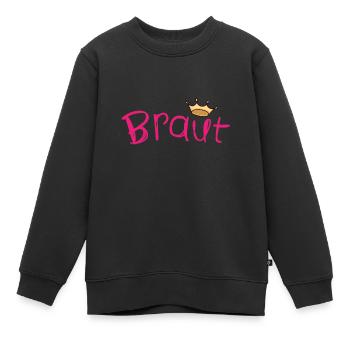 Junggesellinnenabschied - Kinder Premium Organic Sweatshirt - Schwarz - Vorne - AI Model Kid Female (0cm)