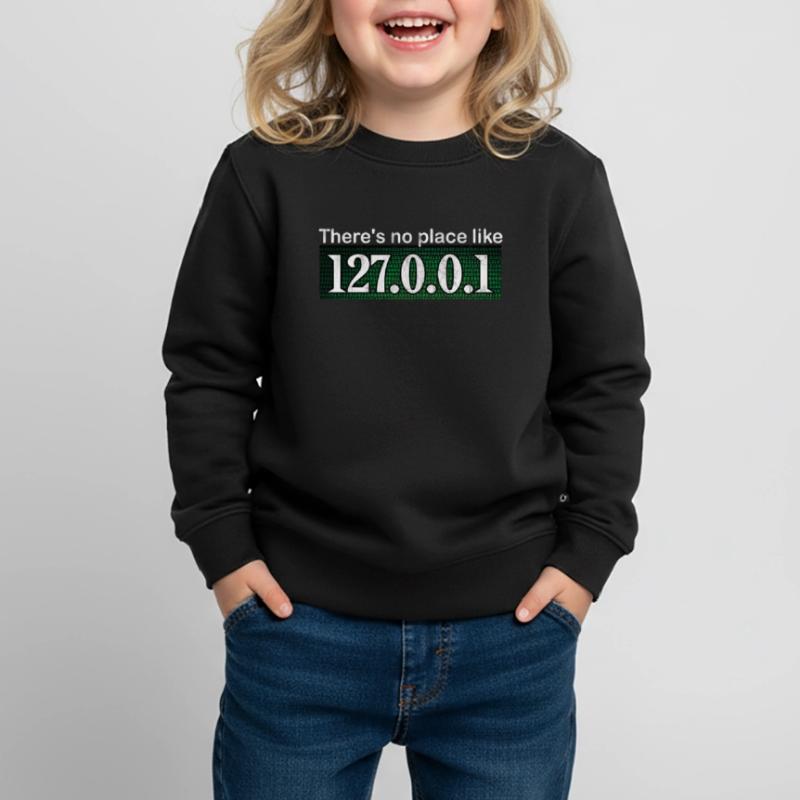 Informatik Hacker Programmierer Binär PC Computer Kinder Premium Organic Sweatshirt