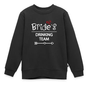 Junggesellinnenabschied - Kinder Premium Organic Sweatshirt - Schwarz - Vorne - AI Model Kid Female (0cm)