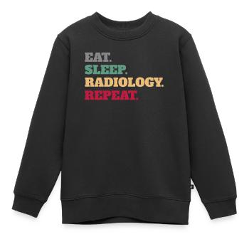 Radiologist Radiology Profession Gift Idea - Kinder Premium Organic Sweatshirt - Schwarz - Vorne - AI Model Kid Female (0cm)
