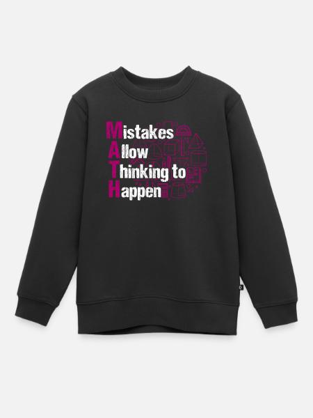 Professeur de mathématiques, je suis professeur de mathématiques - Sweat Premium enfant bio - noir
