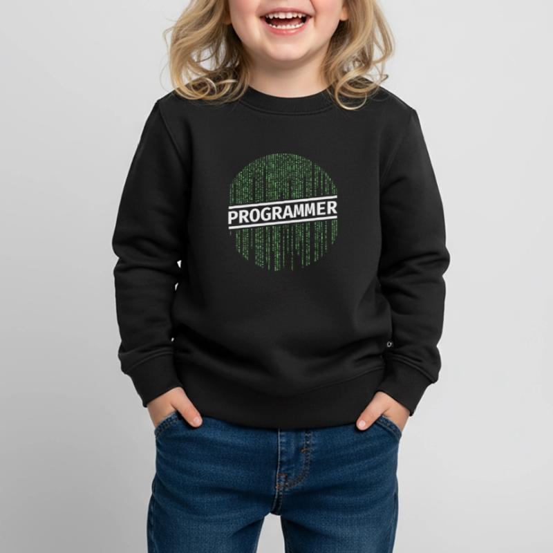Programmer programmer coding Kids Premium Organic Sweatshirt