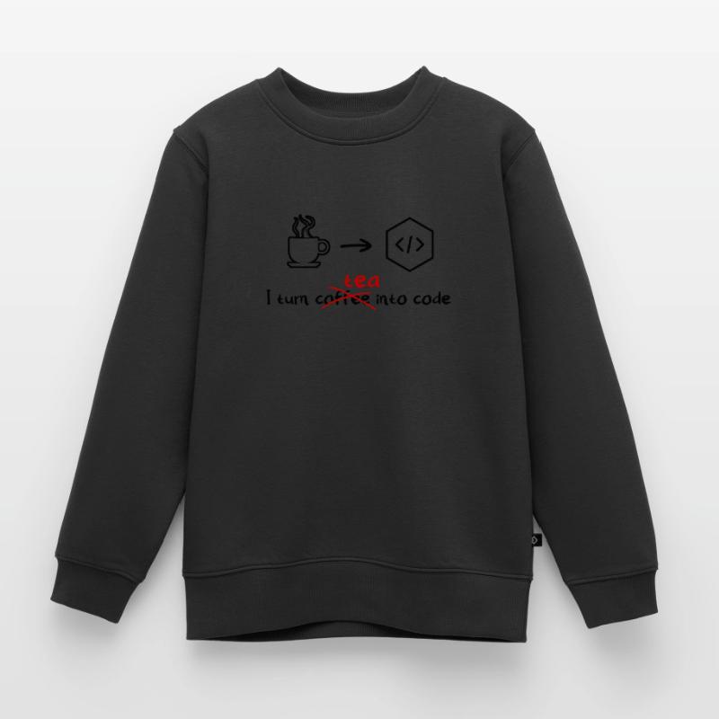 Tee Software Developer Engineer Programmer Kids Premium Organic Sweatshirt