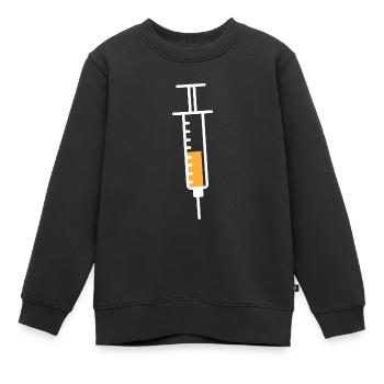 Krankenpfleger - Kinder Premium Organic Sweatshirt - Schwarz - Vorne - AI Model Kid Female (0cm)