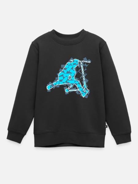 Scooter - Kinder Premium Organic Sweatshirt - Schwarz