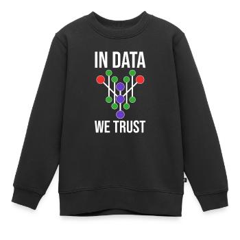 Data Science Analyst Data Scientist - Kinder Premium Organic Sweatshirt - Schwarz - Vorne - AI Model Kid Female (0cm)