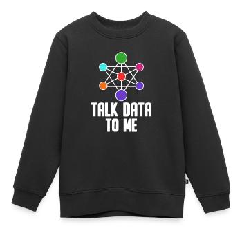 Data Science Analyst Data Scientist - Kinder Premium Organic Sweatshirt - Schwarz - Vorne - AI Model Kid Female (0cm)