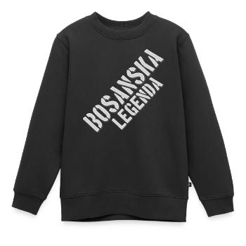 Bosna i Hercegovina Bosanska Legenda - Kinder Premium Organic Sweatshirt - Schwarz - Vorne - AI Model Kid Female (0cm)