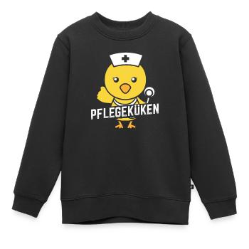 Krankenpfleger Krankenschwester - Kinder Premium Organic Sweatshirt - Schwarz - Vorne - AI Model Kid Female (0cm)