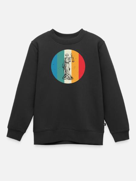 Avocat avocat avocat avocat avocat cadeau - Sweat Premium enfant bio - noir