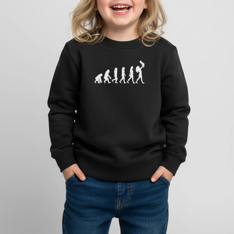 Maman avec bébé Evolution Mère enceinte Sweat Premium enfant bio