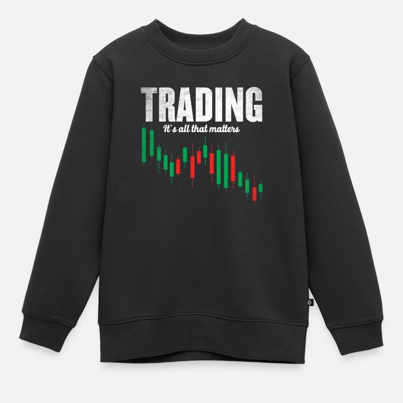Day trading - trading - Sweat Premium enfant bio - noir