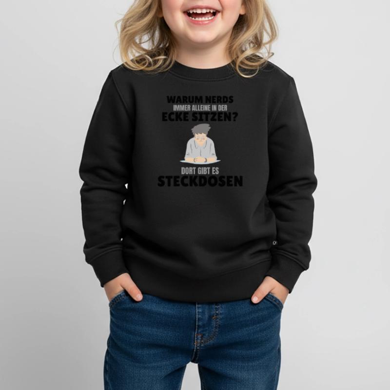 Nerds Nerd Programmierer Informatiker Computer Kinder Premium Organic Sweatshirt