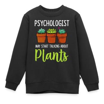 Psychologie psychologue thérapeute cadeau psyché - Sweat Premium enfant bio - noir - Devant - AI Model Kid Female (0cm)