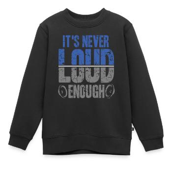 Car Audio Sound System Loudspeakers Loud bass - Kids Premium Organic Sweatshirt - black - Front - AI Model Kid Female (0cm)