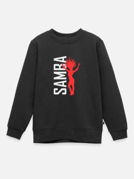 Danseur de samba Danse de salle de classe de samba - Sweat Premium enfant bio - noir