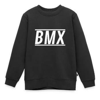 BMX bmx - Sweat Premium enfant bio - noir - Devant - AI Model Kid Female (0cm)