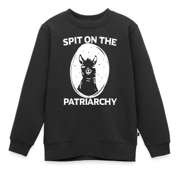 Féministe féministe cadeau feminist - Sweat Premium enfant bio - noir - Devant - AI Model Kid Female (0cm)