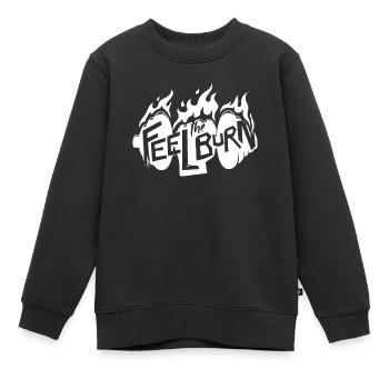 Fitness Halttel Training - Sweat Premium enfant bio - noir - Devant - AI Model Kid Female (0cm)