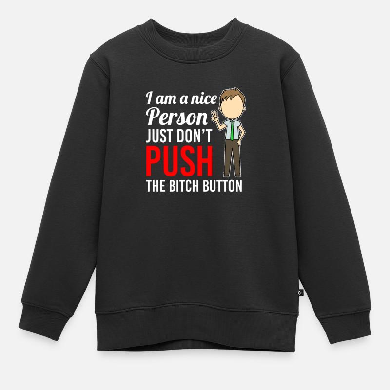 Drôle - Sweat Premium enfant bio - noir