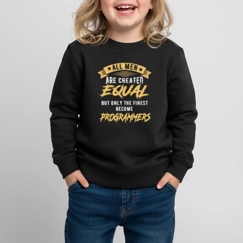 Programmer Coder Developer Gift Kids Premium Organic Sweatshirt