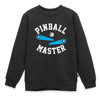 Pinball Master Flipperautomat Spieler Spie Automat - Kinder Premium Organic Sweatshirt - Schwarz - Vorne - AI Model Kid Female (0cm)