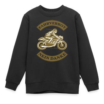 Fahrverbot Nein Danke Fahrverbot Nein Danke - Kinder Premium Organic Sweatshirt - Schwarz - Vorne - AI Model Kid Female (0cm)