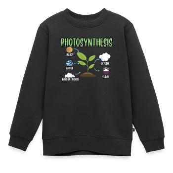 Garden Garden Arbei Plants Flowers Gardener Vegetables - Kids Premium Organic Sweatshirt - black - Front - AI Model Kid Female (0cm)